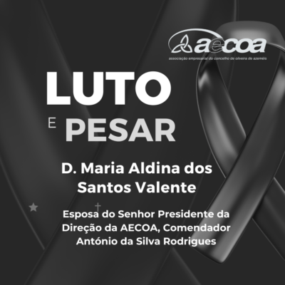 Nota de Pesar | Faleceu Esposa do Presidente AECOA